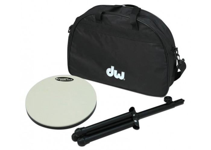 DW Drums DWCPPADSTDBG 12" Practice Pad with Stand and Bag