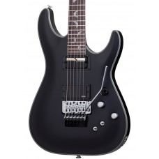 Schecter 1189 Electric Guitar Damien Platinum-6 FR S - Satin Black (SBK)