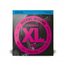 D'Addario EXL170 Nickel Wound Long Scale Bass 4-Strings Regular Light - 45-100