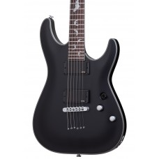 Schecter 1181 Electric Guitar Damien Platinum-6 - Satin Black (SBK)