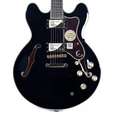 Epiphone ETSPEBGH1 Sheraton II PRO Semi-Hollowbody Guitar - Ebony - Condition: Very Good (Slight scratch on the back) 