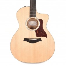 Taylor 214ce-K DLX Grand Auditorium Layered Koa Acoustic-Electric Guitar Cutaway Deluxe - Koa - Include Hardshell Case