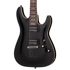 Schecter 2060 Electric Guitar Omen-6 - Gloss Black