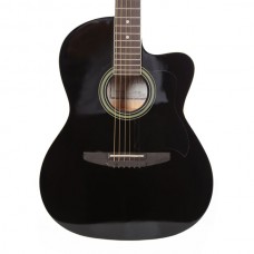 Carlos C901BK Acoustic Guitar Black - Include Free Soft Case