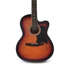 Carlos C901SB Acoustic Guitar Sunburst - Include Free Soft Case