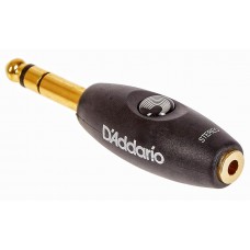 D'Addario PW-P047E 1/4 Inch Male Stereo to 1/8 Inch Female Stereo Adapter
