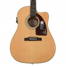 Epiphone EE21NACH1 J-15ce Deluxe Cutaway Acoustic-Electric Guitar Outfit - Natural - Include Hard Case
