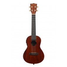 Makala Classic Series MK-C Concert Acoustic Electric Ukulele - With Equalizer - Included Bag - Brown