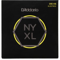 D'Addario NYXL0946 Electric Guitar String Nickel Wound Super Light Top - Regular Bottom - 09-46