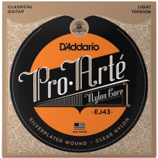 D'Addario EJ43 Pro-Arté Nylon Classical Guitar Strings - Light Tension