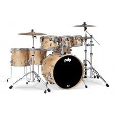 PDP Drums PDCM2217NA Concept Maple 7-Pieces Shell Pack Drumset - Natural Lacquer - Without Cymbals