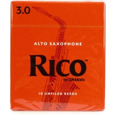 Rico by D'Addario RJA1030 Alto Saxophone Reeds - Strength 3 - 10 Pieces