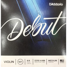 D'Addario D310 Debut Violin String 4/4 - Medium