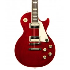 Gibson Guitar LPCS00TRNH1 Les Paul Classic Electric Guitar - Translucent Cherry - Include Hardshell Case
