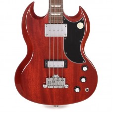 Gibson BASG00HCCH1 SG Standard Bass 4 String Guitar - Heritage Cherry - Include Hardshell Case