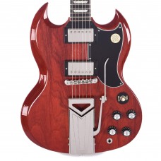 Gibson SG61W00VENH1 SG Standard '61 Sideways Vibrola Electric Guitar - Vintage Cherry - Include Hardshell Case
