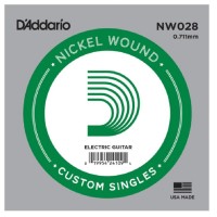D'Addario NW028 Nickel Wound Electric Single XL 028