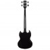 Gibson BASG00EBCH1 SG Standard Bass 4 String Guitar - Ebony - Include Hardshell Case