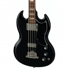 Gibson BASG00EBCH1 SG Standard Bass 4 String Guitar - Ebony - Include Hardshell Case