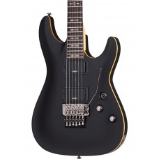 Schecter 3661 Electric Guitar Demon-6 FR - Aged Black Satin (ABSN)