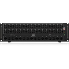 Behringer S32 32-channel Stage Box I/O Box with 32 Remote-Controllable Midas Preamps, 16 Outputs and AES50 Networking featuring Klark Teknik SuperMAC Technology