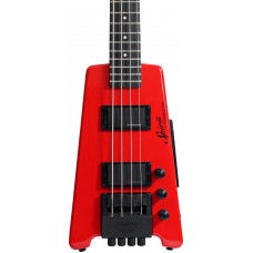 Steinberger XTSTD4HR1 XT-2 Standard Outfit Bass with HB pickups, DoubleBall™ Bass Bridge - Hot Rod Red - Included Deluxe Gigbag