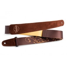 Taylor 4126-20 2-inch Taylor Swift Signature Guitar Strap - Brown