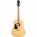 Epiphone EA10LNACH1 DR-100 Dreadnought Acoustic Left-handed - Natural - Includes Free Softcase