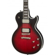 Epiphone EILYRTABNH1 Les Paul Custom Prophecy Solidbody Electric Guitar - Red Tiger Aged Gloss