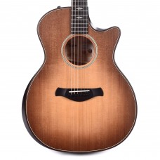 Taylor 614ce WHB Grand Auditorium Builder's Edition Acoustic-Electric Guitar Cutaway V Class Bracing - Wild Honey Burst - Includes Taylor Deluxe Hardshell Brown