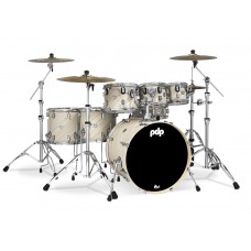PDP Drums PDCM2217TI Concept Maple 7-Pieces Shell Pack Drumset - Twisted Ivory - Without Cymbals