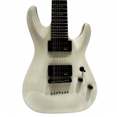 Schecter 2067 Electric Guitar Omen-7 - Vintage White