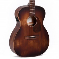 Sigma Guitars 000M-15E-AGED 000-14 Fret Solid Mahogany Semi-Acoustic Guitar - Distressed Satin - Include Softcase