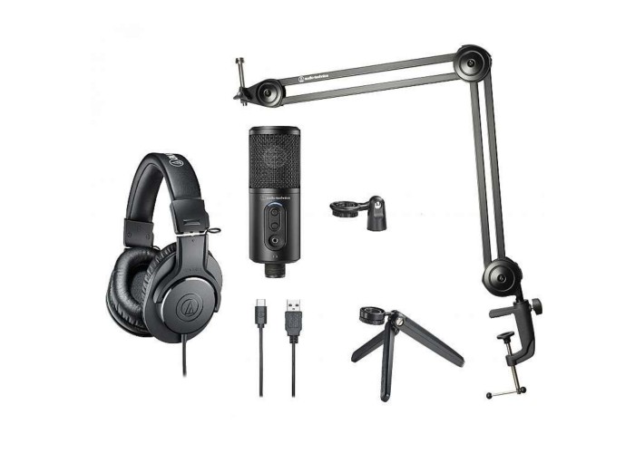 Audio Technica CREATOR PACK For Podcasting, Streaming, Gaming and Content Creation