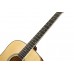 SX Guitar SD104G Dreadnought Acoustic - Gloss Natural - Includes Free Softcase
