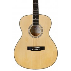 SX Guitar SO104G Auditorium Acoustic - Gloss Natural - Includes Free Softcase