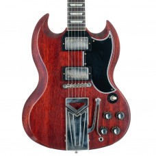 Gibson SGSR60THVOCHNSP 60th Anniversary 1961 Les Paul SG Standard With Sideways Vibrola Electric Guitar - Cherry Red - Include Hardshell Case
