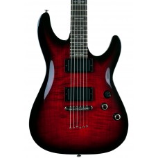 Schecter 3680 Electric Guitar Demon Series-6R - Crimson Red Burst (CRB)