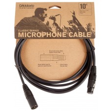 D'Addario PW-CMIC-10 Classic Series Microphone Cable - 10 ft / 3 Meters
