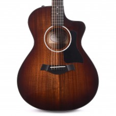 Taylor 222ce-K DLX Grand Concert Acoustic-electric Guitar - Shaded Edge Burst - Includes Taylor Deluxe Hardshell Brown