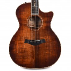 Taylor K24ce Grand Auditorium Acoustic-Electric Guitar - Shaded Edgeburst, Gold Gotoh Tuners - Include Brown Hardshell Case