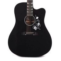 Gibson Acoustic AMSSDMEB Dave Mustaine Songwriter - Ebony