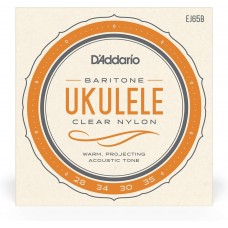 D'Addario EJ65B Pro-Arté Custom Extruded Nylon Ukulele Strings - Baritone