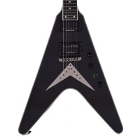 Epiphone EIGVCDMSBMBH3  Dave Mustaine Flying V Custom Electric Guitar - Black 