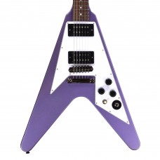 Epiphone EIGCKH79FVPRMNH Kirk Hammett 1979 Flying V Electric Guitar - Purple Metallic