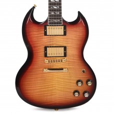 Gibson SGSU00FIGH1 SG Supreme Les Paul Electric Guitar - Fireburst