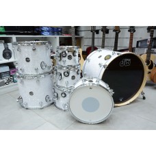 DW Drums DW-PER-WHT.M-7 Performance Series 7-Piece Shell Pack - White Marine Pearl