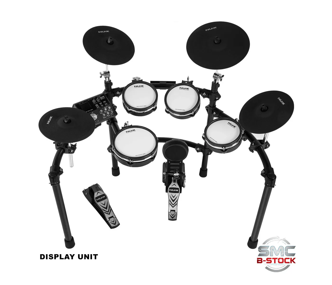 NUX DM-7X All-Mesh Electronic Drum Kit (B-Stock / Open Display Unit)