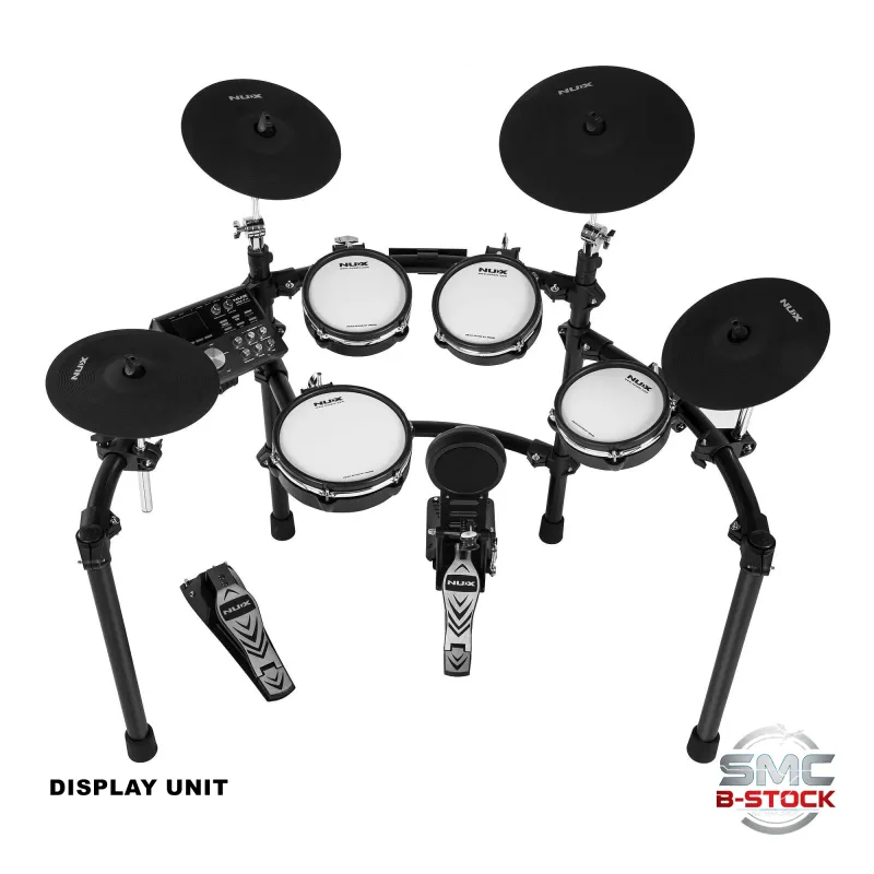 NUX DM-7X All-Mesh Electronic Drum Kit (B-Stock / Open Display Unit)
