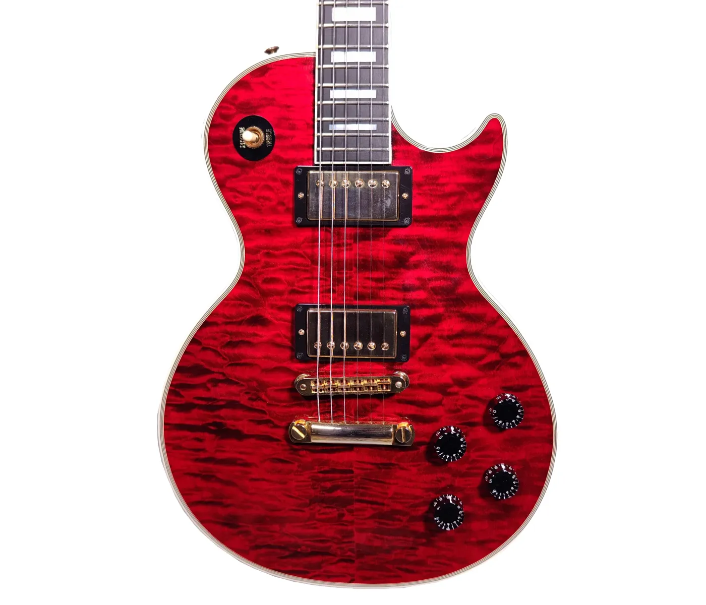 Gibson Custom Shop Les Paul Custom 5A Quilt Fire Tiger - Used